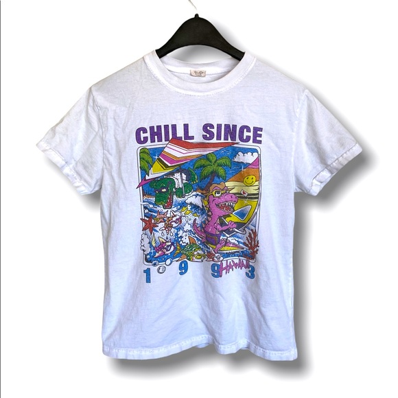John Galt Brandy Melville 1993 Chill Hawaii Shirt - Picture 1 of 4